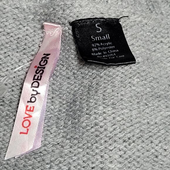 Christmas Puppy Dog Gray Sweater Size Small - Picture 3 of 4